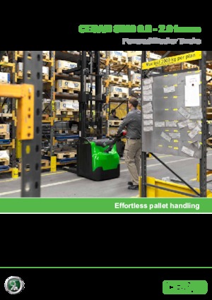 Wózki paletowe elektryczne Cesab S 220 L