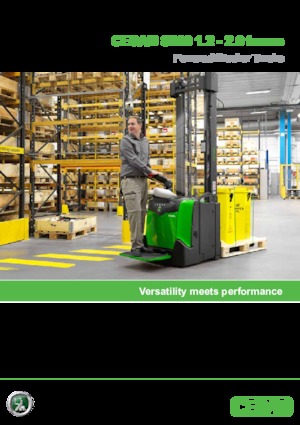 Wózki paletowe elektryczne Cesab S 314 S