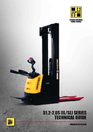 Wózki paletowe elektryczne Hyster S1.4S