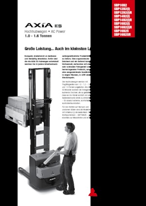 Wózki paletowe elektryczne Mitsubishi SBP12N2iR