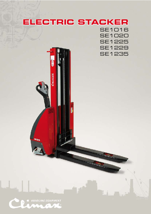 Wózki paletowe elektryczne Climax SE 1235