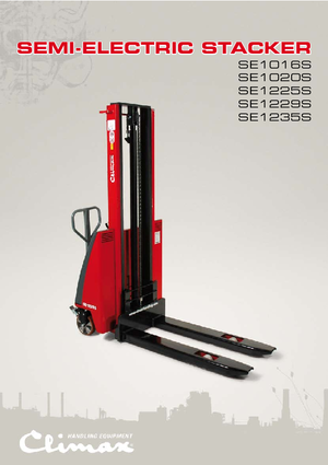 Wózki paletowe elektryczne Climax SE 1235 S