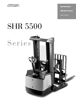 Wózki paletowe elektryczne Crown SHR 5520-1.35 TT