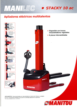 Wózki paletowe elektryczne Manitou Stacky FR-D 28