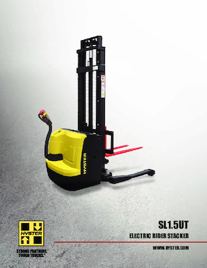 Wózki paletowe elektryczne Hyster SL1.5UT