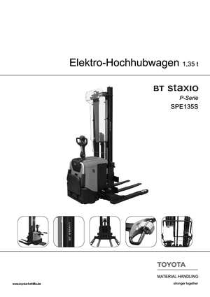 Wózki paletowe elektryczne BT SPE 135 S