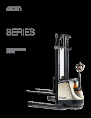 Wózki paletowe elektryczne Crown SX 3000-30 TL-3236