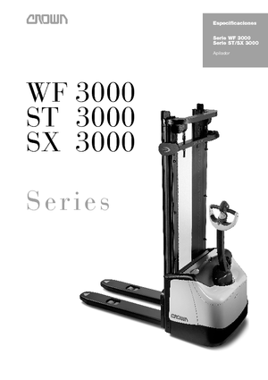 Wózki paletowe elektryczne Crown WF 3000-1.0 NT