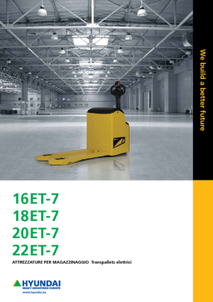 Wózek paletowy ręczny Hyundai 20 ET 7