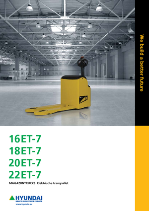 Wózek paletowy ręczny Hyundai 20 ET 7