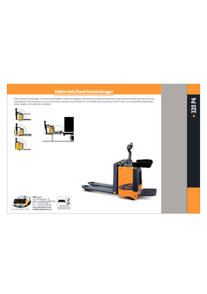 Wózek paletowy ręczny OMG 320 P 4