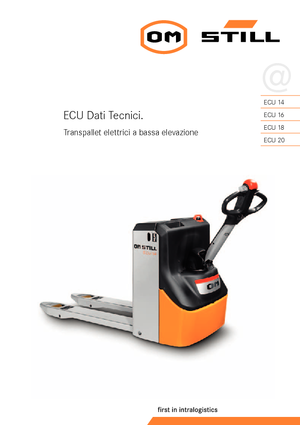 Wózek paletowy ręczny Still ECU 16