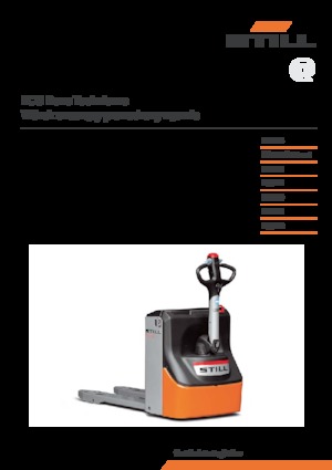 Wózek paletowy ręczny Still ECU 16