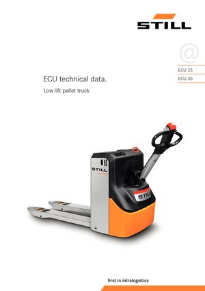 Wózek paletowy ręczny Still ECU 25