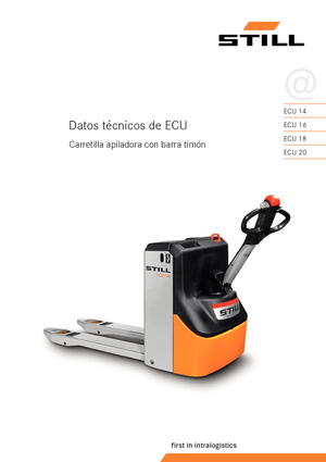 Wózek paletowy ręczny Still ECU 25