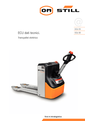 Wózek paletowy ręczny Still ECU 25