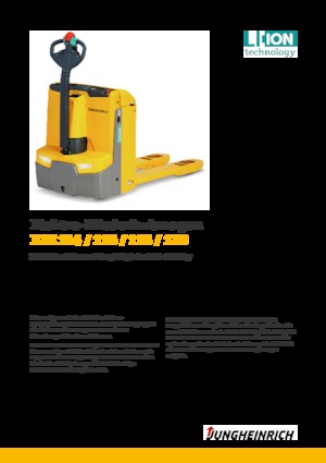 Wózek paletowy ręczny Jungheinrich EJE 114