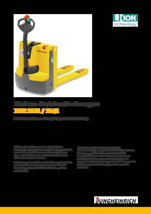 Wózek paletowy ręczny Jungheinrich EJE 114i