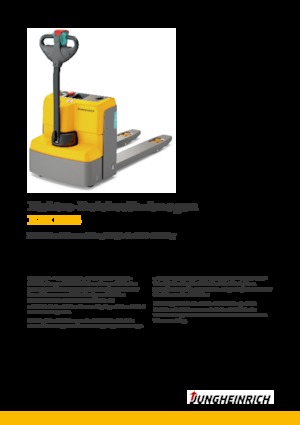 Wózek paletowy ręczny Jungheinrich EJE M15