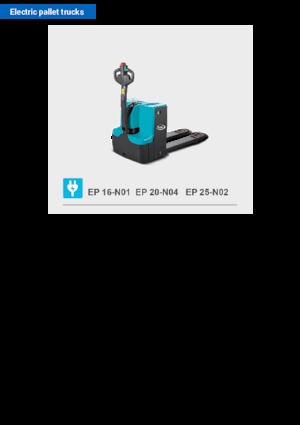 Wózek paletowy ręczny Baoli EP 16-N01