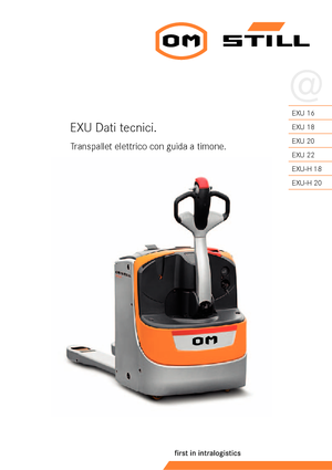 Wózek paletowy ręczny Still EXU 22