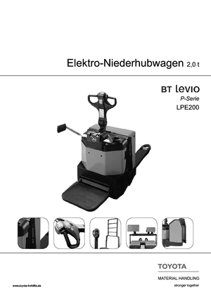 Wózek paletowy ręczny BT LPE 200-6