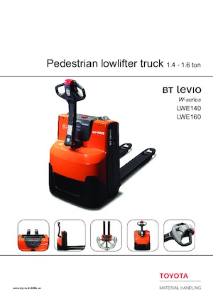 Wózek paletowy ręczny Toyota LWE160