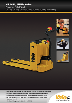 Wózek paletowy ręczny Yale MP22AC