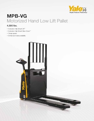 Wózek paletowy ręczny Yale MPB045-VG