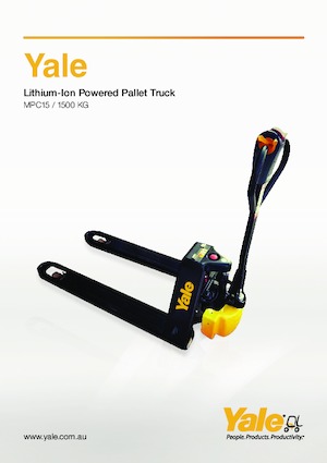 Wózek paletowy ręczny Yale MPC15