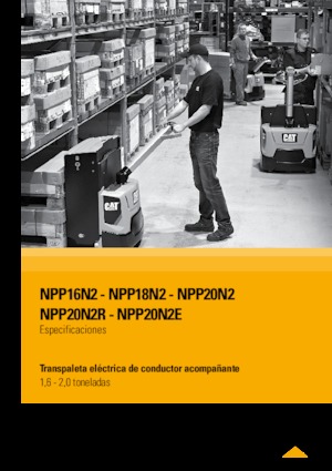 Wózek paletowy ręczny Caterpillar NPP16N2