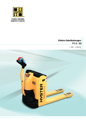 Wózek paletowy ręczny Hyster P1.8