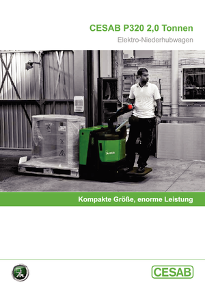 Wózek paletowy ręczny Cesab P 320-6