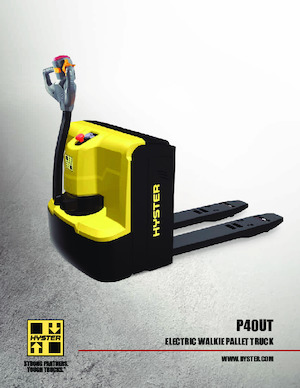 Wózek paletowy ręczny Hyster P40UT