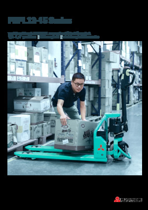 Wózek paletowy ręczny Mitsubishi PBPL12 IPTP 680 × 1000