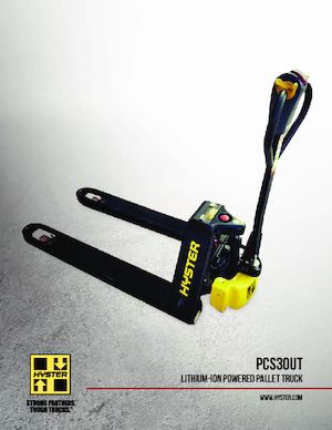 Wózek paletowy ręczny Hyster PCS30UT