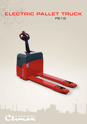Wózek paletowy ręczny Climax PE 15
