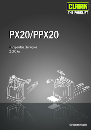 Wózek paletowy ręczny Clark PPFXS 20