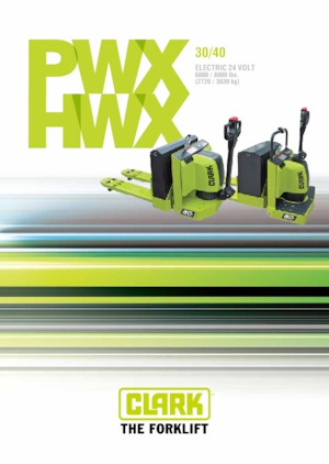 Wózek paletowy ręczny Clark PWX 30