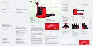 Wózek paletowy ręczny Linde T16L