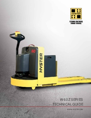 Wózek paletowy ręczny Hyster W60Z