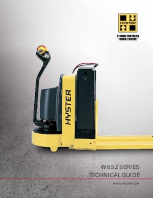 Wózek paletowy ręczny Hyster W65Z