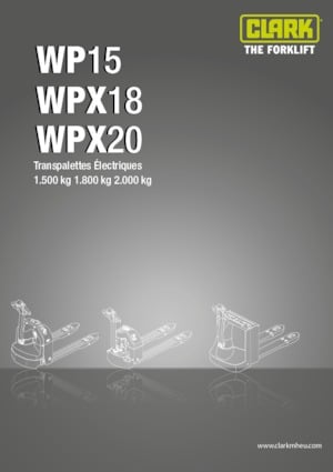 Wózek paletowy ręczny Clark WP 15