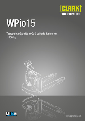 Wózek paletowy ręczny Clark Wpio15