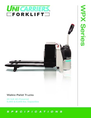 Wózek paletowy ręczny UniCarriers WPX60B