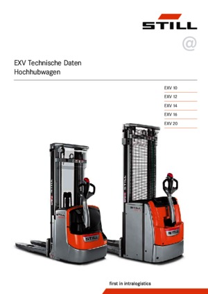 Wózki paletowe elektryczne Still EXV 14 C