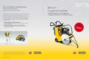 Przecinarki jezdne Wacker BFS 1345 AB