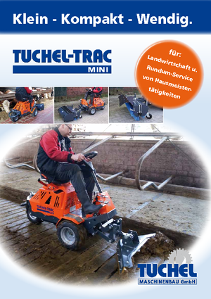 Benzynowe wielofunkcyjne pojazdy miejskie Tuchel Mini H8