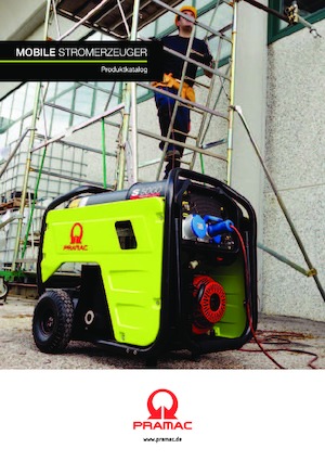Agregaty prądotwórcze z silnikiem spalinowym PRAMAC Lifter P 3000 i