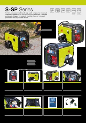 Agregaty prądotwórcze z silnikiem spalinowym PRAMAC Lifter S 5000